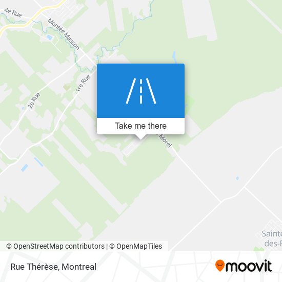 Rue Thérèse map