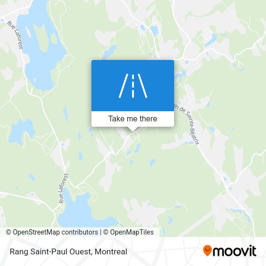 Rang Saint-Paul Ouest map