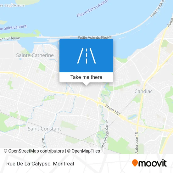 Rue De La Calypso map