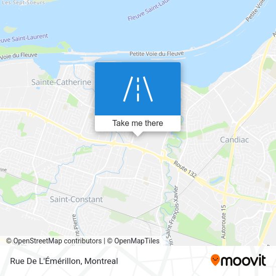 Rue De L'Émérillon map