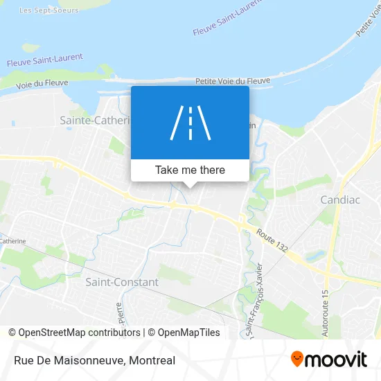 Rue De Maisonneuve map