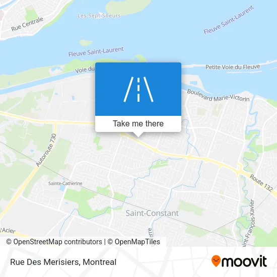 Rue Des Merisiers map