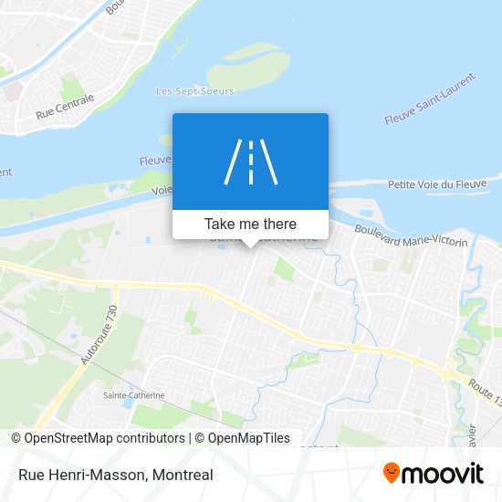 Rue Henri-Masson map