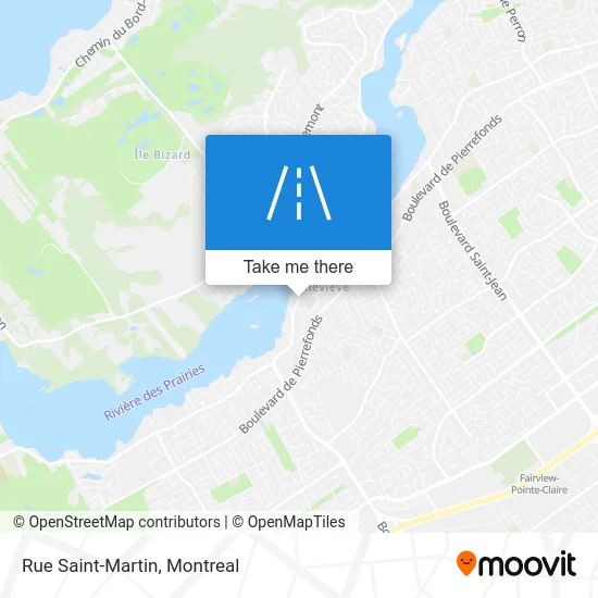 Rue Saint-Martin map