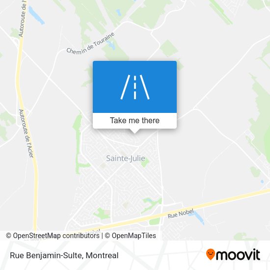 Rue Benjamin-Sulte map