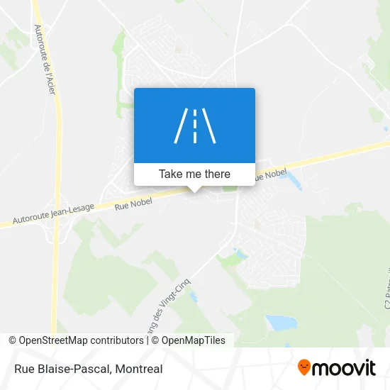 Rue Blaise-Pascal map