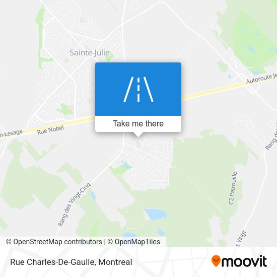 Rue Charles-De-Gaulle map