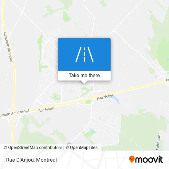 Rue D'Anjou map