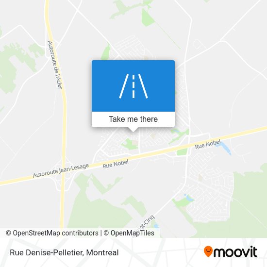 Rue Denise-Pelletier map