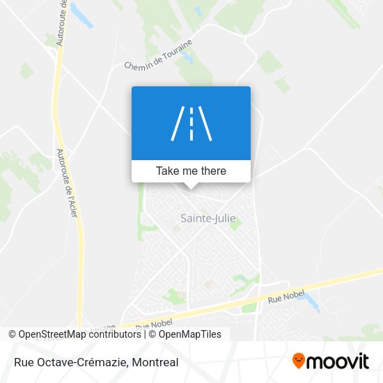 Rue Octave-Crémazie map