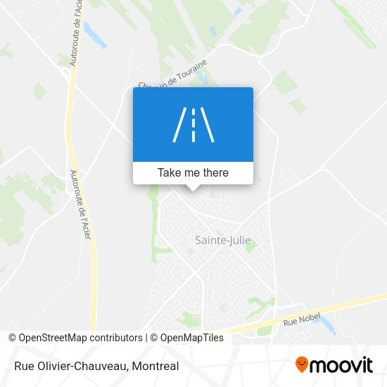 Rue Olivier-Chauveau map