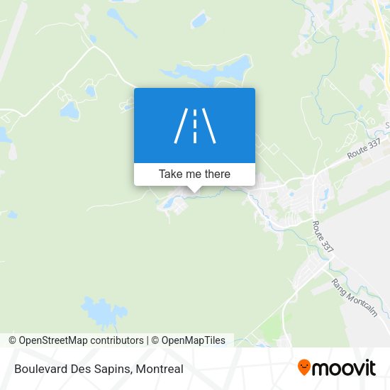 Boulevard Des Sapins map