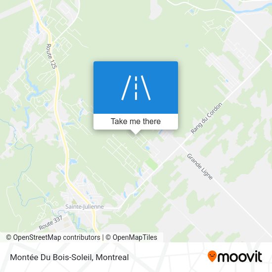 Montée Du Bois-Soleil map