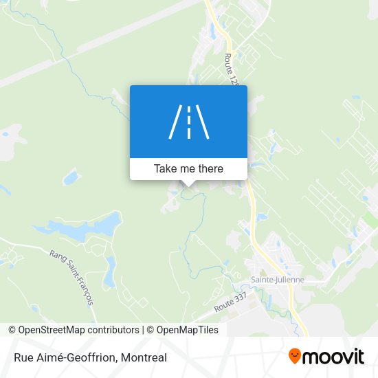 Rue Aimé-Geoffrion map