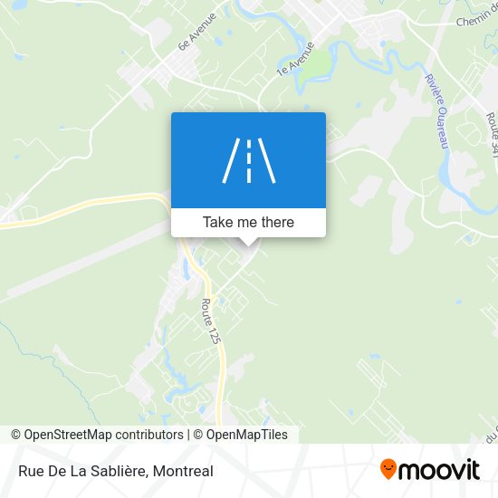 Rue De La Sablière map