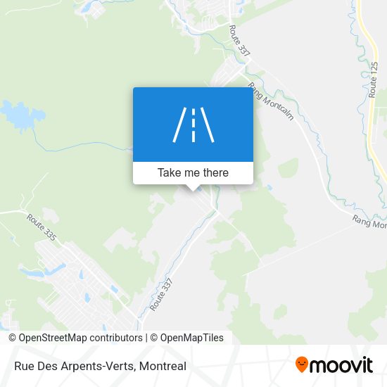 Rue Des Arpents-Verts map