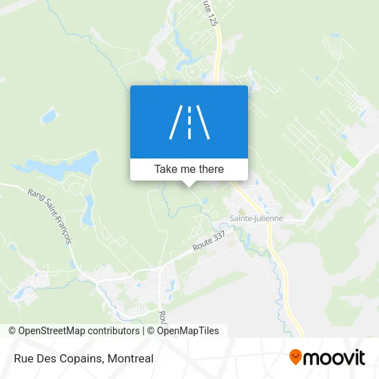 Rue Des Copains map