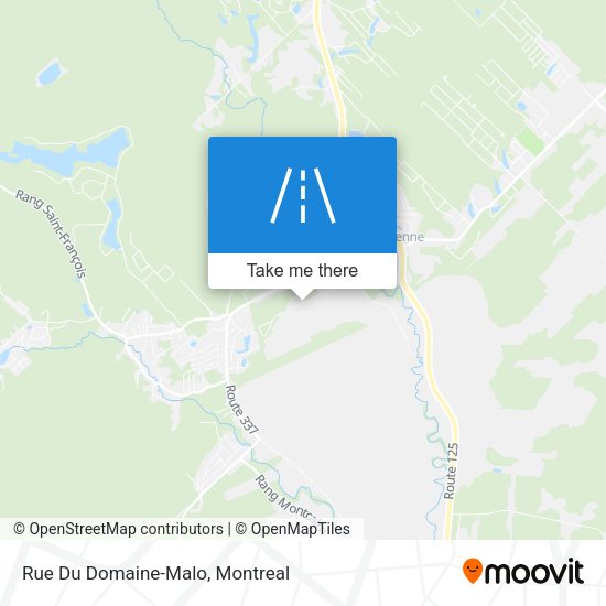 Rue Du Domaine-Malo map