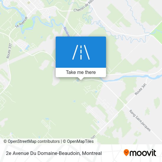 2e Avenue Du Domaine-Beaudoin map