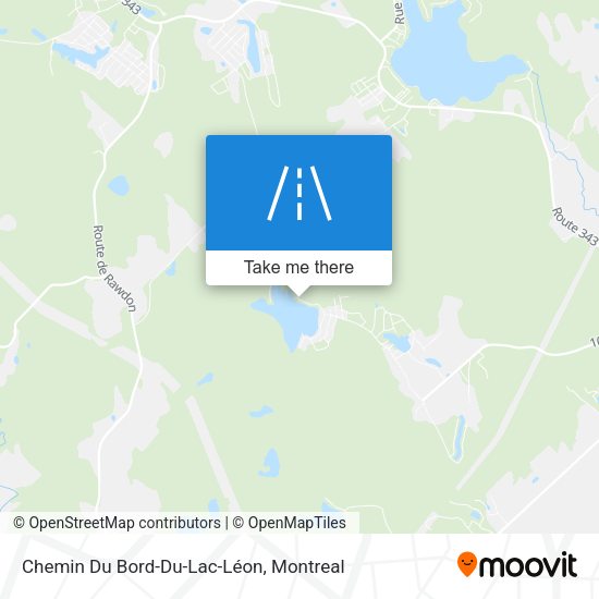 Chemin Du Bord-Du-Lac-Léon map