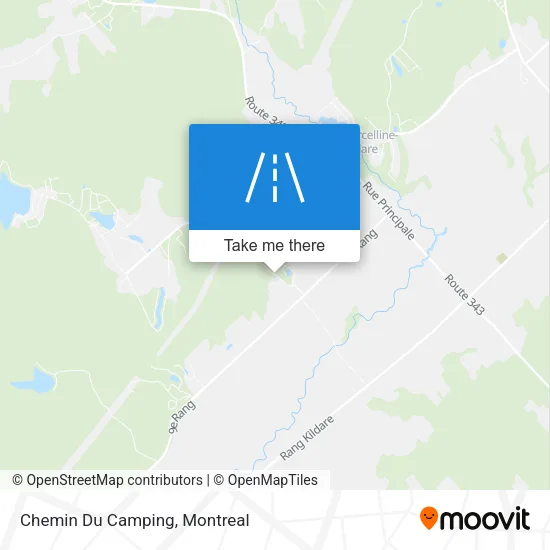 Chemin Du Camping map