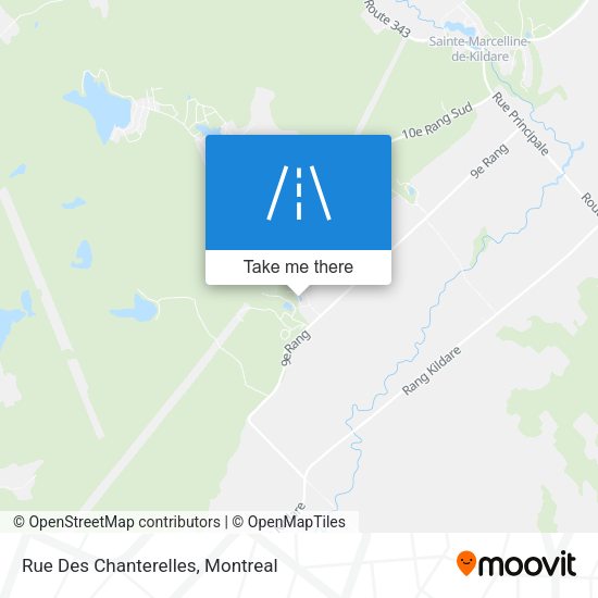 Rue Des Chanterelles map