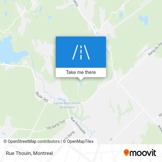 Rue Thouin map