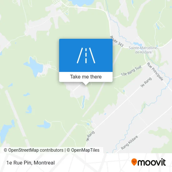 1e Rue Pin map