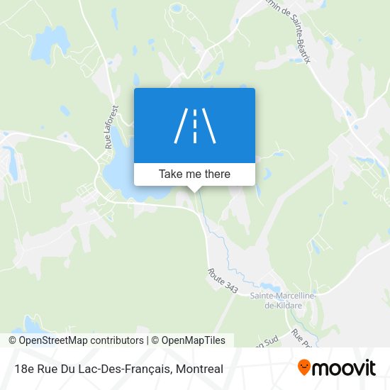 18e Rue Du Lac-Des-Français map