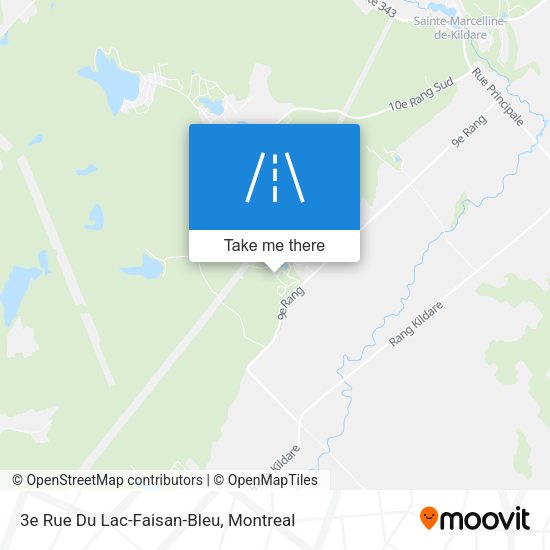 3e Rue Du Lac-Faisan-Bleu map