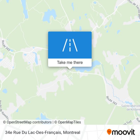 34e Rue Du Lac-Des-Français map