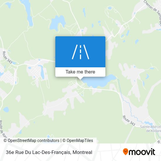 36e Rue Du Lac-Des-Français map