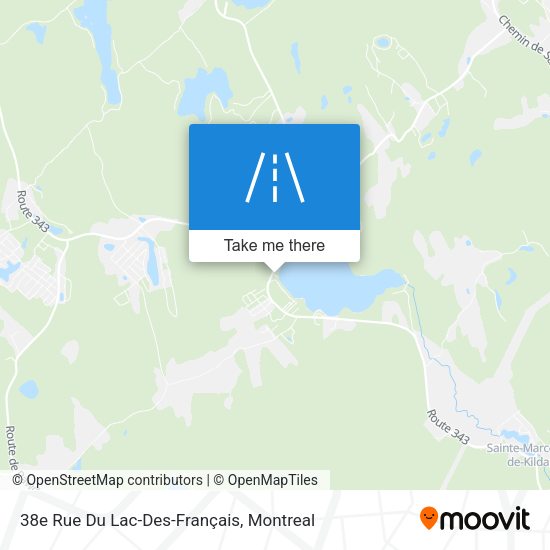 38e Rue Du Lac-Des-Français map