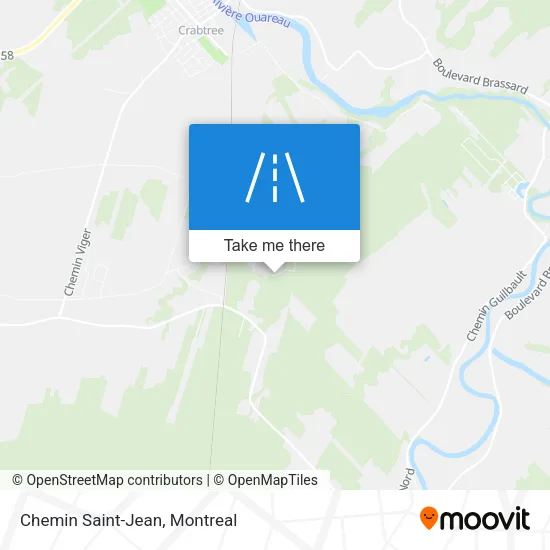 Chemin Saint-Jean map