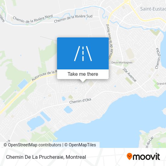 Chemin De La Prucheraie map