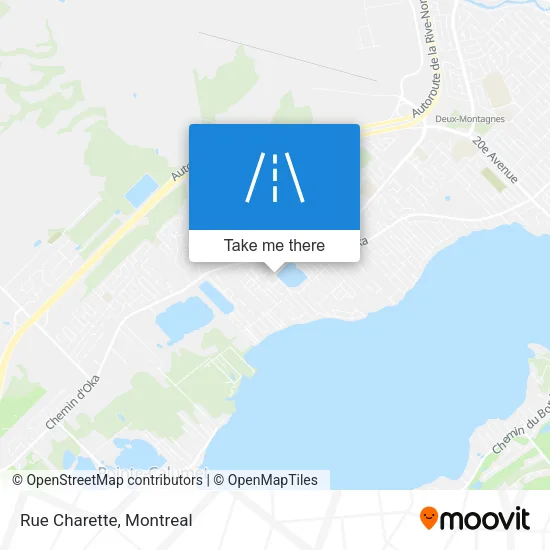 Rue Charette map