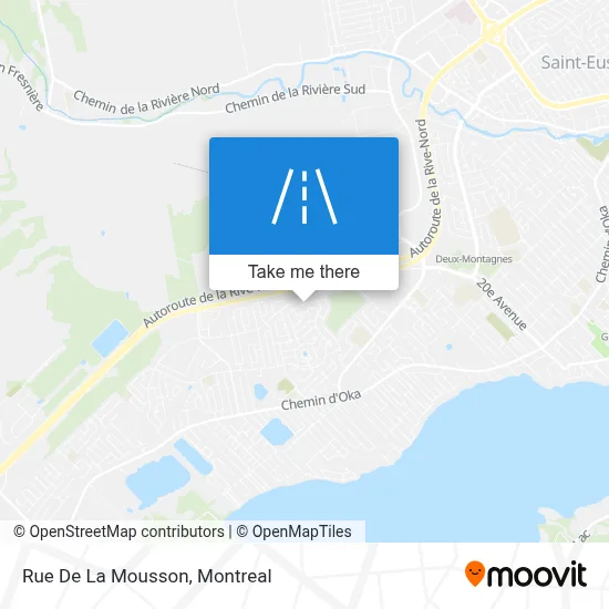 Rue De La Mousson map