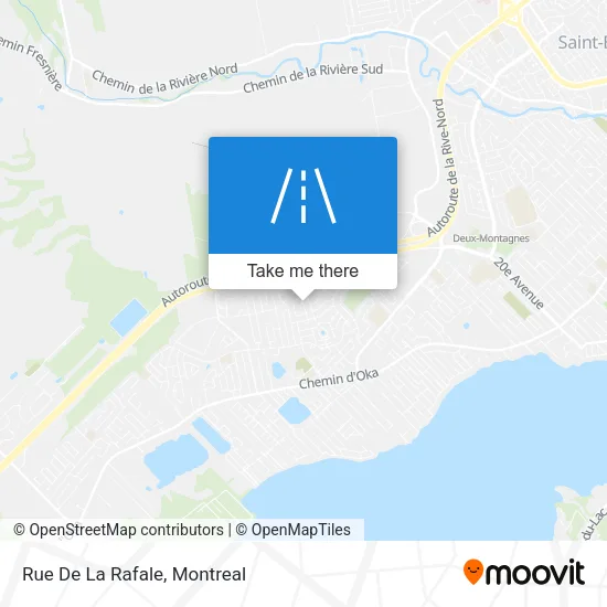 Rue De La Rafale map