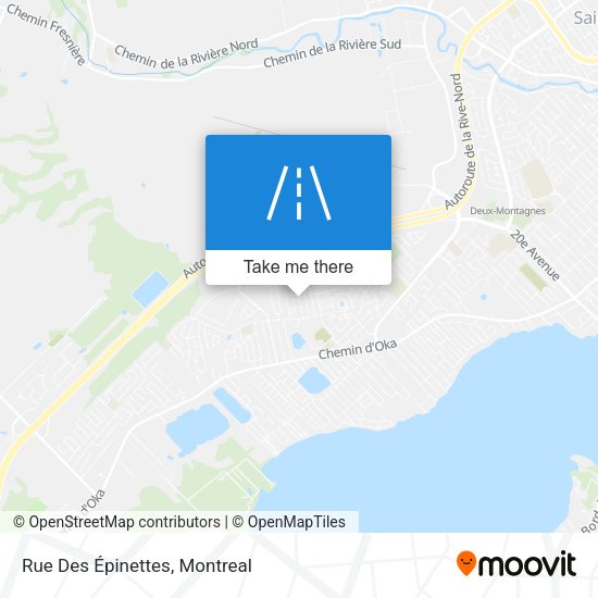 Rue Des Épinettes map