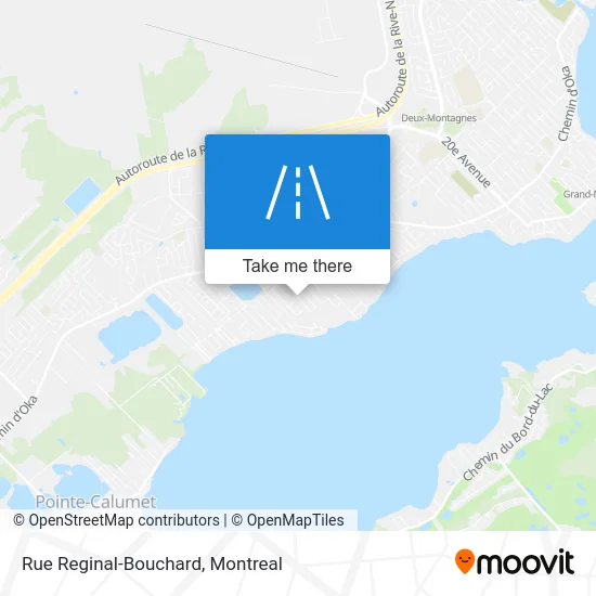 Rue Reginal-Bouchard map