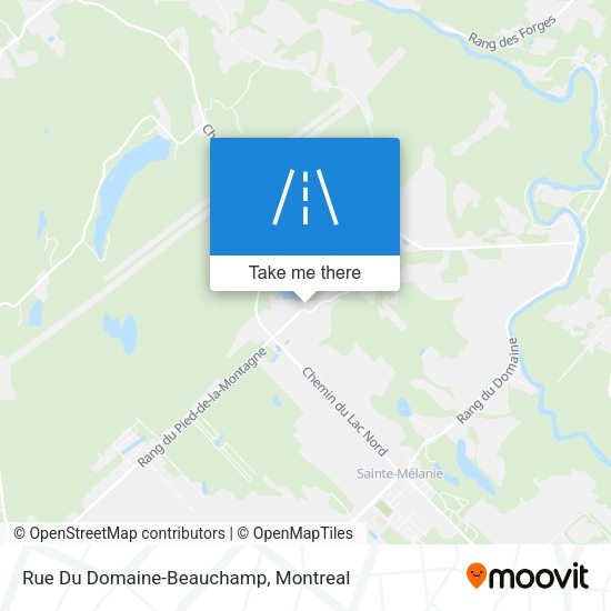 Rue Du Domaine-Beauchamp map