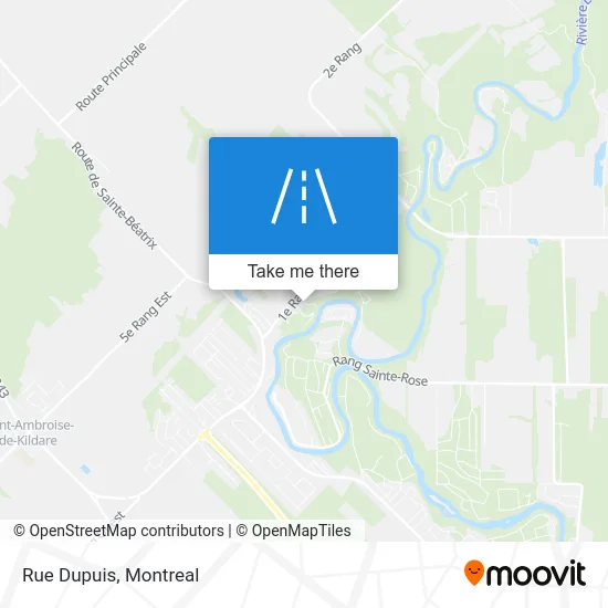 Rue Dupuis map