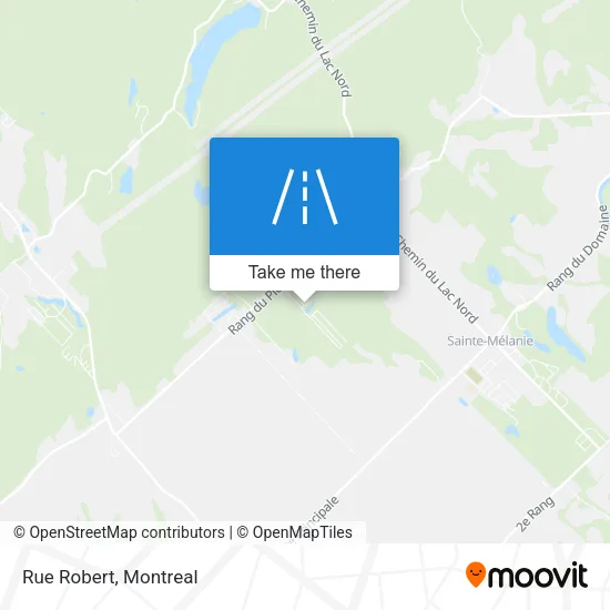 Rue Robert map