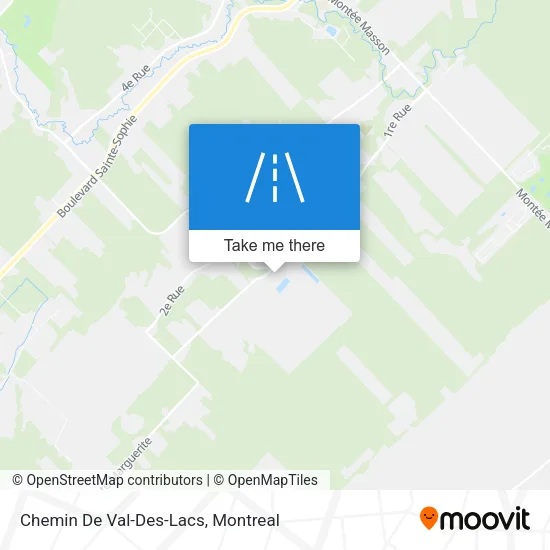 Chemin De Val-Des-Lacs map