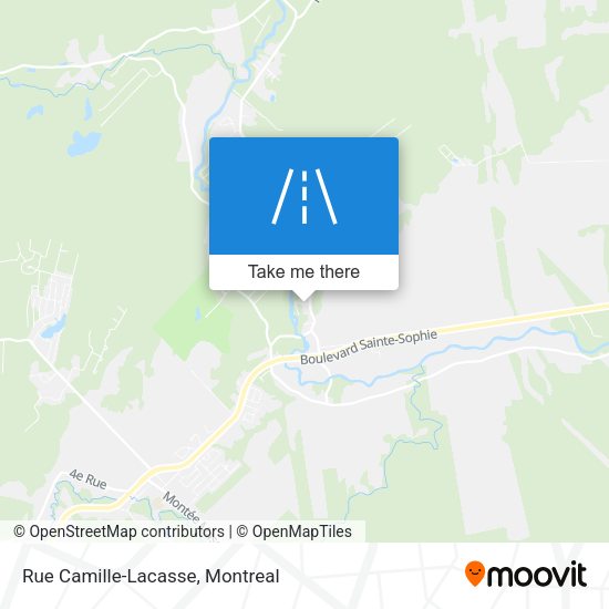 Rue Camille-Lacasse map