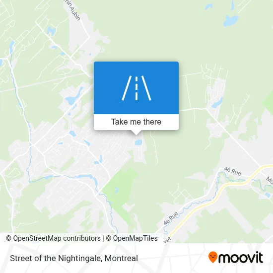 Rue Du Rossignol map