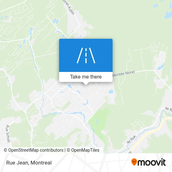 Rue Jean map