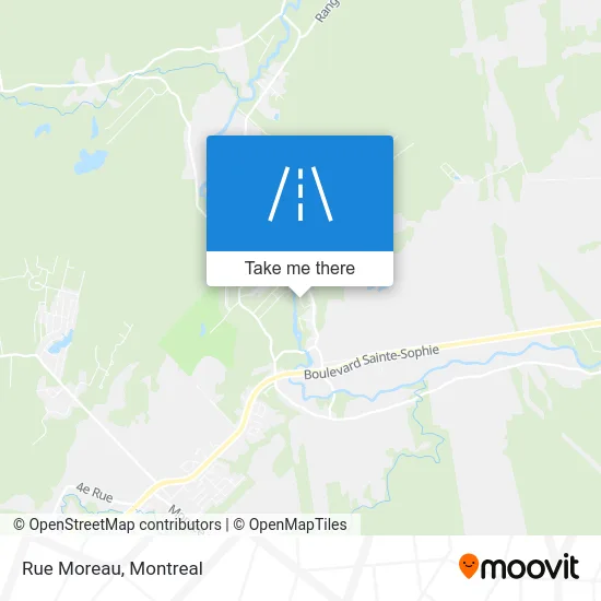 Rue Moreau map