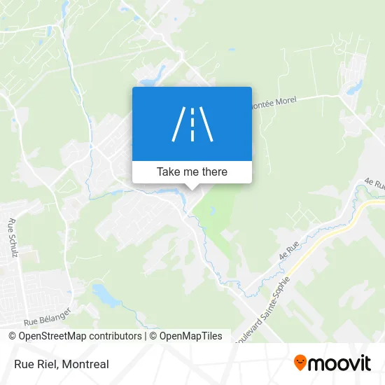 Rue Riel map