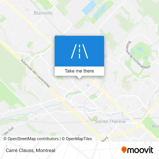 Carré Clauss map